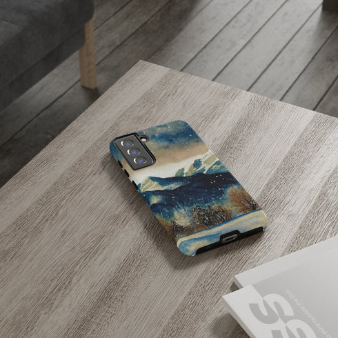 Snowy Colorado Rocky Mountains - Impact Resistant Phone Case